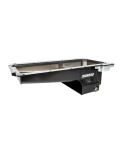 OIL PAN, GM LS, SWAP, REAR SUMP, ROAD RACE, SPIN-ON OIL FILTER ADAPTER