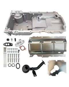 OIL PAN, GM LT, SWAP, DRAINBACKS, CAST