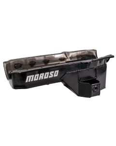 OIL PAN, SBC 86-UP WITH 1 PIECE SEAL PASSENGER SIDE DIP STICK, 93-97 F-BODY