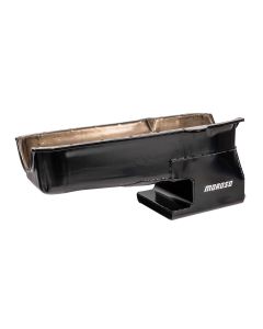 OIL PAN, SBC 80-85 WITH PS DIP STICK, DART SHP, CHEVY II