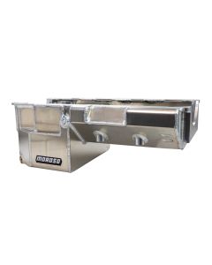 OIL PAN, BBC GEN VI, DOUBLE POWER KICK OUTS, MOTOR MOUNT NOTCH, 8 IN DEEP