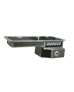 OIL PAN,FORD 5.0 COYOTE, ROAD RACE BAFFLED,REAR T-SUMP, FOX SWAP, ALUMINUM