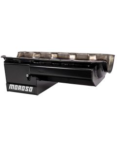 OIL PAN, BBC MARK IV, DRAG RACE, POWER POUCH, 8 IN. DEEP,  WINDAGE TRAY