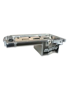 OIL PAN, GM LV1 REAR SUMP, 6 IN DEEP, ROAD RACE BAFFLE