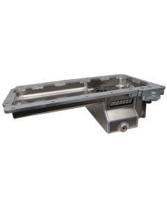 OIL PAN, GM LS, EARLY F-BODY, ROAD RACE, SPIN-ON OIL FILTER ADAPTER