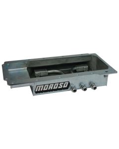 OIL PAN, GM LS, 3 LEFT SIDE PICK UPS, 4 IN. DEEP, DRY SUMP