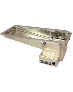 OIL PAN, CHRYSLER HEMI GEN 3, 5.7, 6.1, 6.4, ROAD RACE BAFFLED, SUPERCHARGER FRONT RAIL, 7.625 IN DEEP