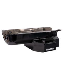 OIL PAN, SBC PRE-85,  DART SHP, CIRCLE TRACK, 7.125 DEEP