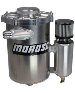 DRY SUMP TANK, 2 PC, 13 IN TALL, 7 IN DIA, WITH BREATHER TANK, 5 QT