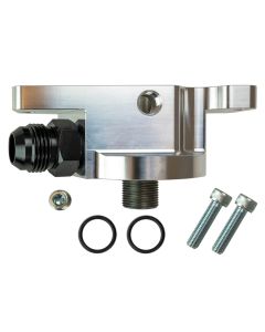 FILTER ADAPTER GM LT SPIN ON, EXTERNAL, DRY SUMP OIL PUMP INPUT INLET