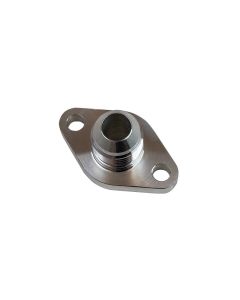TURBO RETURN FITTING, -8AN, MITSUBISHI, EVO