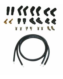 WIRE SET, SUPPRESSION CORE, BLACK, H-D UNIVERSAL KIT 78-15