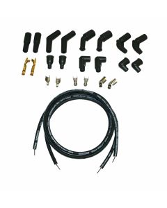 WIRE SET, SPIRAL CORE, BLACK, H-D UNIVERSAL KIT 78-15