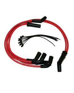 WIRE SET, SPIRAL CORE, RED, H-D MILWAUKEE 8, 17-UP