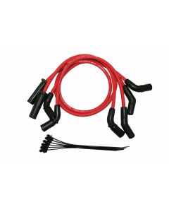 WIRE SET, SPIRAL CORE, H-D MILWAUKEE 8.65, RED