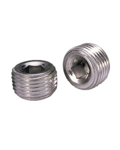 PIPE PLUGS, 1/2 IN NPT