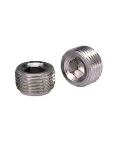 PIPE PLUGS, 3/8 IN NPT