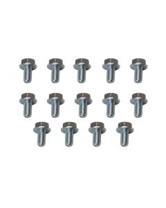 BOLTS, TRANSMISSION PAN, GM POWERGLIDE, STAMPED STEEL PAN  14 PC