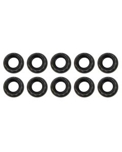 NUT, 12 PT, 1/4-28, 10 PACK, BLACK OX