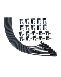 WIRE SET MOROSO ULTRA V8 90 DEG PLUG UNIV. UNSLEEVED HEI & NON HEI 90