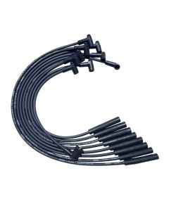 WIRE SET MOROSO ULTRA SB CHRYSLER, MOPAR 273,318,340,360 STR PLUG HEI, BLACK WIRE