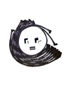 WIRE SET MOROSO ULTRA SB FORD 351W 135 PLUG HEI DIST SLEEVED BLACK