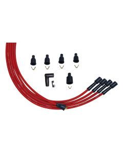 WIRE SET MOROSO ULTRA 4 CLY STRAIGHT PLUG NON HEI UNSLEEVED RED WIRE
