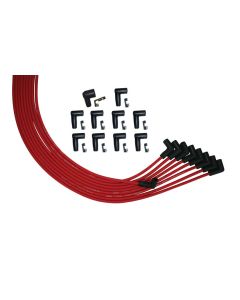 WIRE SET MOROSO ULTRA V8 UNIV 90 DEG PLUG HEI DISTRIBUTOR RED WIRE