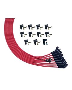 WIRE SET MOROSO ULTRA V8 135 DEG PLUG NON HEI UNSLEEVED RED WIRE