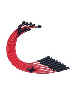 WIRE SET MOROSO ULTRA SB CHRYSLER MOPAR 273,318,340,360 STR PLUG HEI, RED WIRE