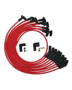 WIRE SET MOROSO ULTRA SB FORD 260,289,302 135 DEG PLUG BOOTS HEI, RED WIRE