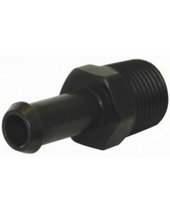 FITTING, 3/8 IN. TO 3/8 IN., STRAIGHT, BLACK
