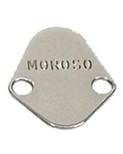 FUEL PUMP PLATE, CHROME, BBC, CHRYSLER 273-440, FORD