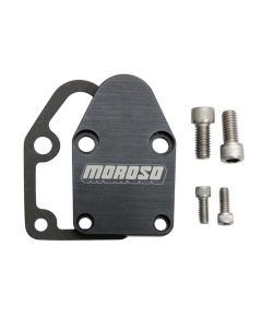 FUEL PUMP PLATE, BILLET ALUMINUM, SBC