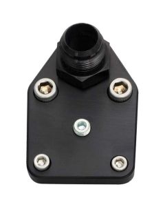 FUEL PUMP PLT, BILLET ALUMINUM  WITH FITTING, SBC