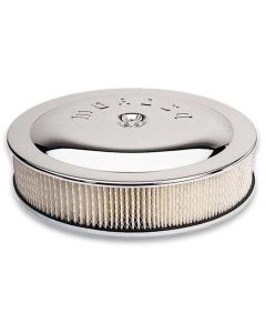 AIR CLEANER KIT, 14 IN. X 3 IN. CHROME, 4500