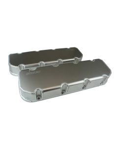 VALVE COVER, SBC 4.5 BORE SPACE, ROX HEAD, FABRICATED W/O OILERS