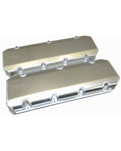 VALVE COVERS, BRODIX SR20/DART PRO1, TUBES ON INTAKE & POCKETS ON EXHAUST, FABRICATED ALUMINUM, NON LOGOED