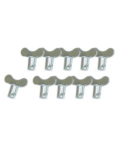 QUICK FASTENER, WINGED 5/16 IN X .400, STEEL, SILVER