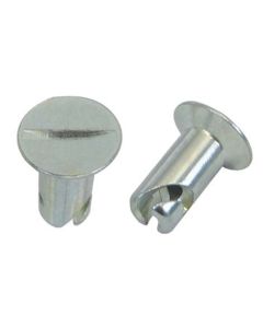 QUICK FASTENER, FLUSH. 5/16 IN X.550, STEEL, SILVER