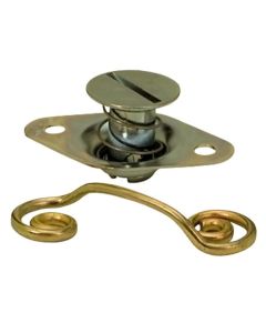 QUICK FASTENER, SELF EJECTING, 5/16 IN X .450 IN, STEEL, SILVER