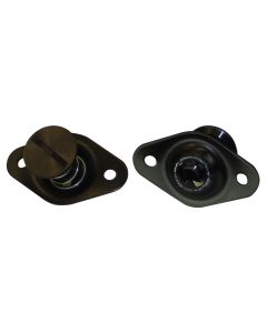 QUICK FASTENER, SELF EJECTING, 5/16 IN X .650, ALUMINUM, BLACK