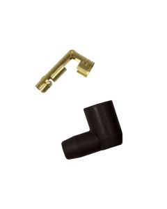 SPARK PLUG BOOT & TERMINAL KIT, NON-HEI DISTRIBUTOR, 90 DEGREE ENDS, ULTRA 40