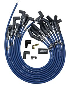 IGNITION WIRE SET, ULTRA 40, UNSLEEVED, FORD 302, BLUE
