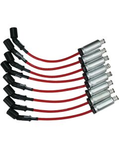 IGNITION WIRE SET, ULTRA 40, UNSLEEVED, GM LS,12 IN., RED