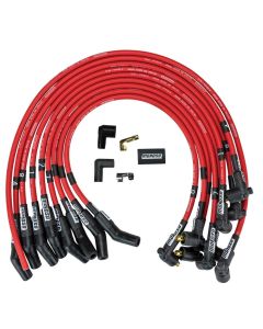 IGNITION WIRE SET, ULTRA 40, UNSLEEVED, FORD 302, RED