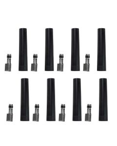 SPARK PLUG BOOT AND TERMINAL KIT ULTRA 40, SHORT STR ENDS, 8 PACK