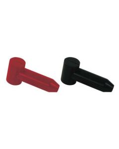 BOOTS, BATTERY DISCONNECT TERMINALS, BLACK & RED