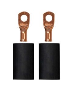 BATTERY CABLE TERMINAL KIT, CRIMP OR SOLDER, FOR 6 GA WIRE, 5/16 DIA STUD, 2 PACK