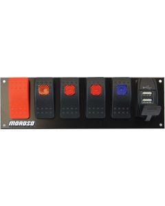 SWITCH PANEL, ROCKER LED WITH USB